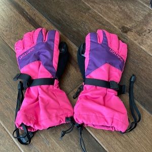 Girls Burton ski gloves